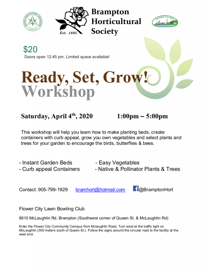 Ready Set Grow Poster
